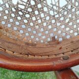 Pair of chairs Thonet n.  14 from 1861-1865, marked with a 1A label and a sun print