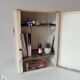 Vintage metal medicine cabinet from the 50s/60s