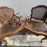 Louis XV cabriolet armchairs