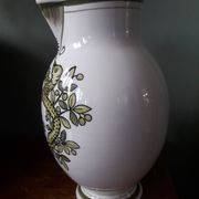 Vase vintage à la décoration pot d'herboriste