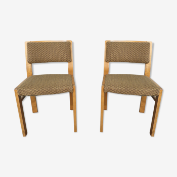 Pair of 1Baumann chairs 1970