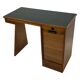 Art Deco desk, minimalist design in oak, unique 40s design, Netherlands.