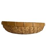Old round wicker/bamboo basket