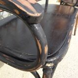 Salon Baumann, 1910, banquette, fauteuil et chaise bistrot