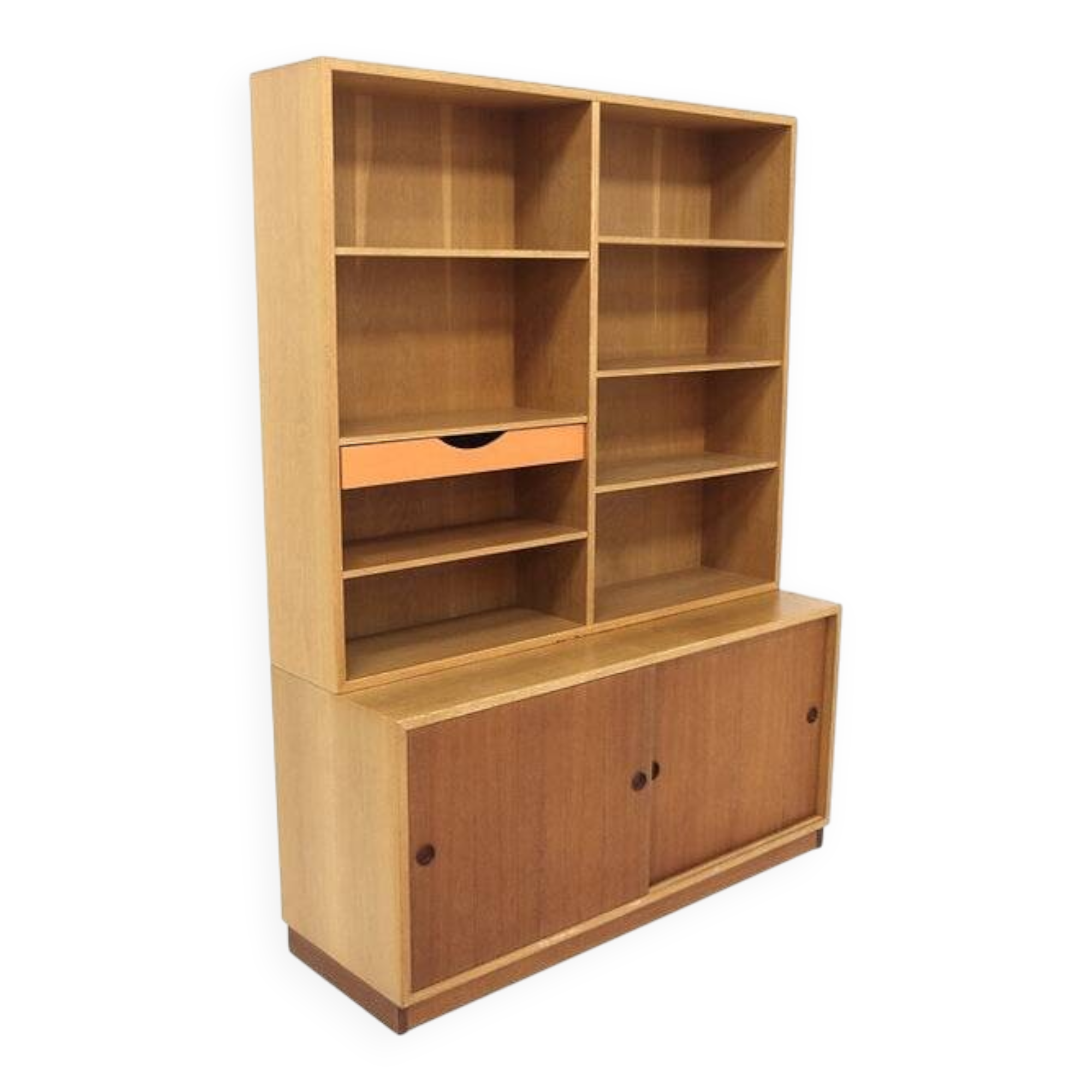 Scandinavian "Öresund" teak bookcase, Børge Mogensen, Sweden, 1960
