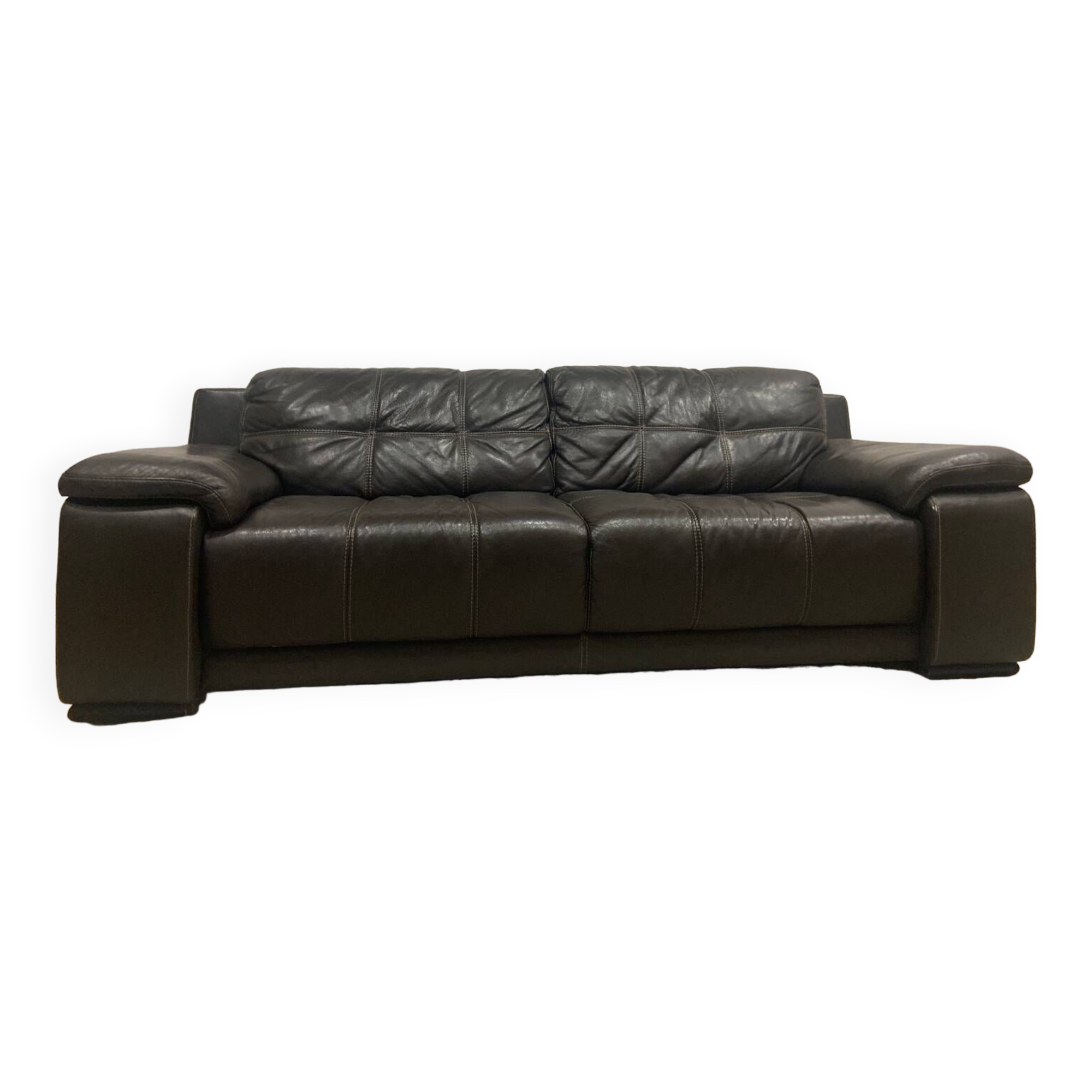 Canapé en cuir 3 places