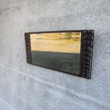 Wrought iron mirror