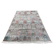 XXL vintage carpet in Kashmir silk Garden of Paradise