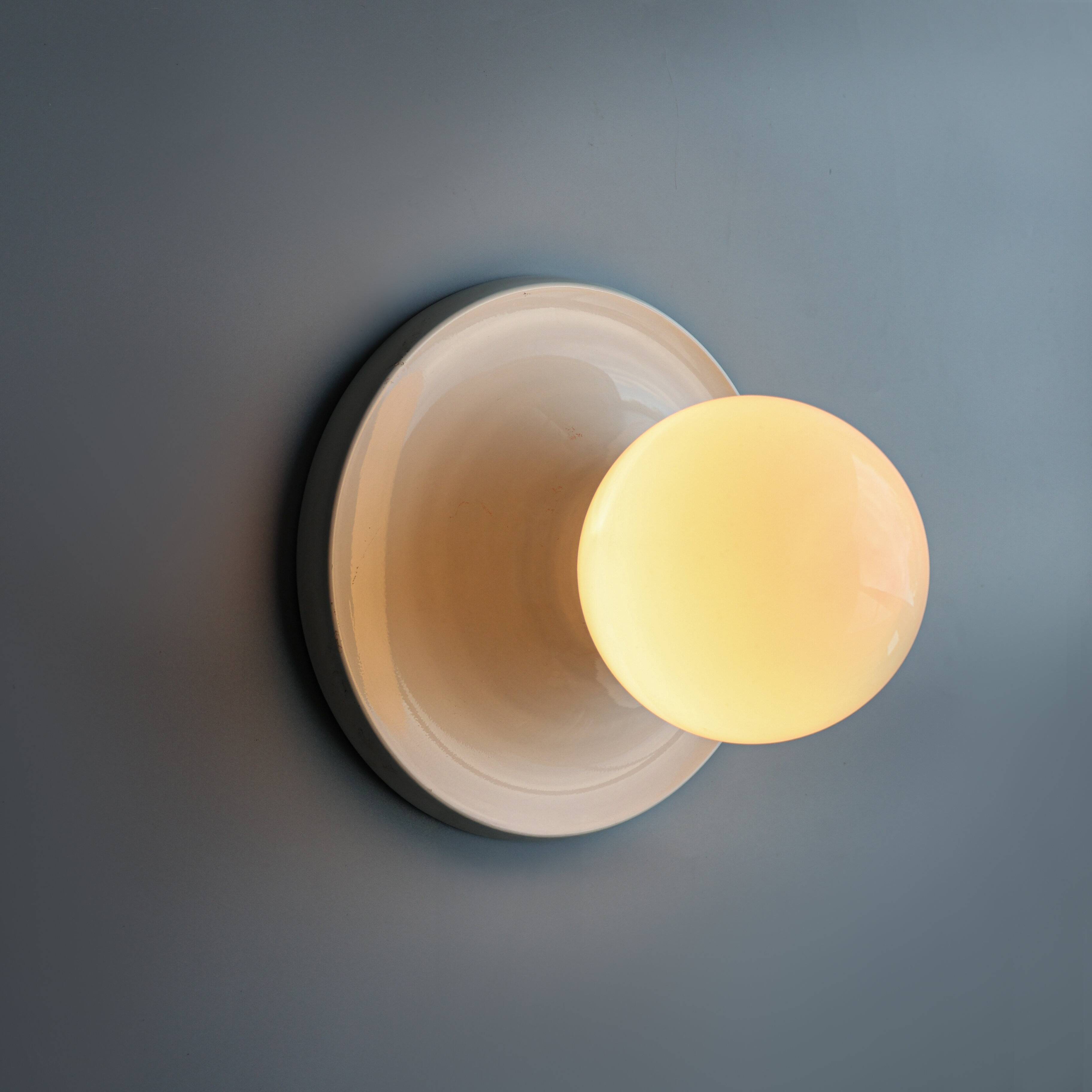 Light ball sconce by Achille & Pier Giacomo Castiglioni, 1970s, Italy.