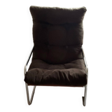 Vintage IKEA chrome armchair