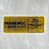 Large silver-plated platter by Ricci Alessandria, 1960s.