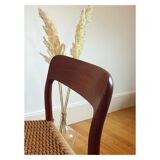 Model chair 75 in teak and rope by Niels Otto Moller