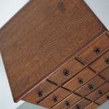 Meuble d'apothicaire en chêne hollandais, début du XXe siècle