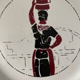 Basque women's plate Sieulanne Bayonne