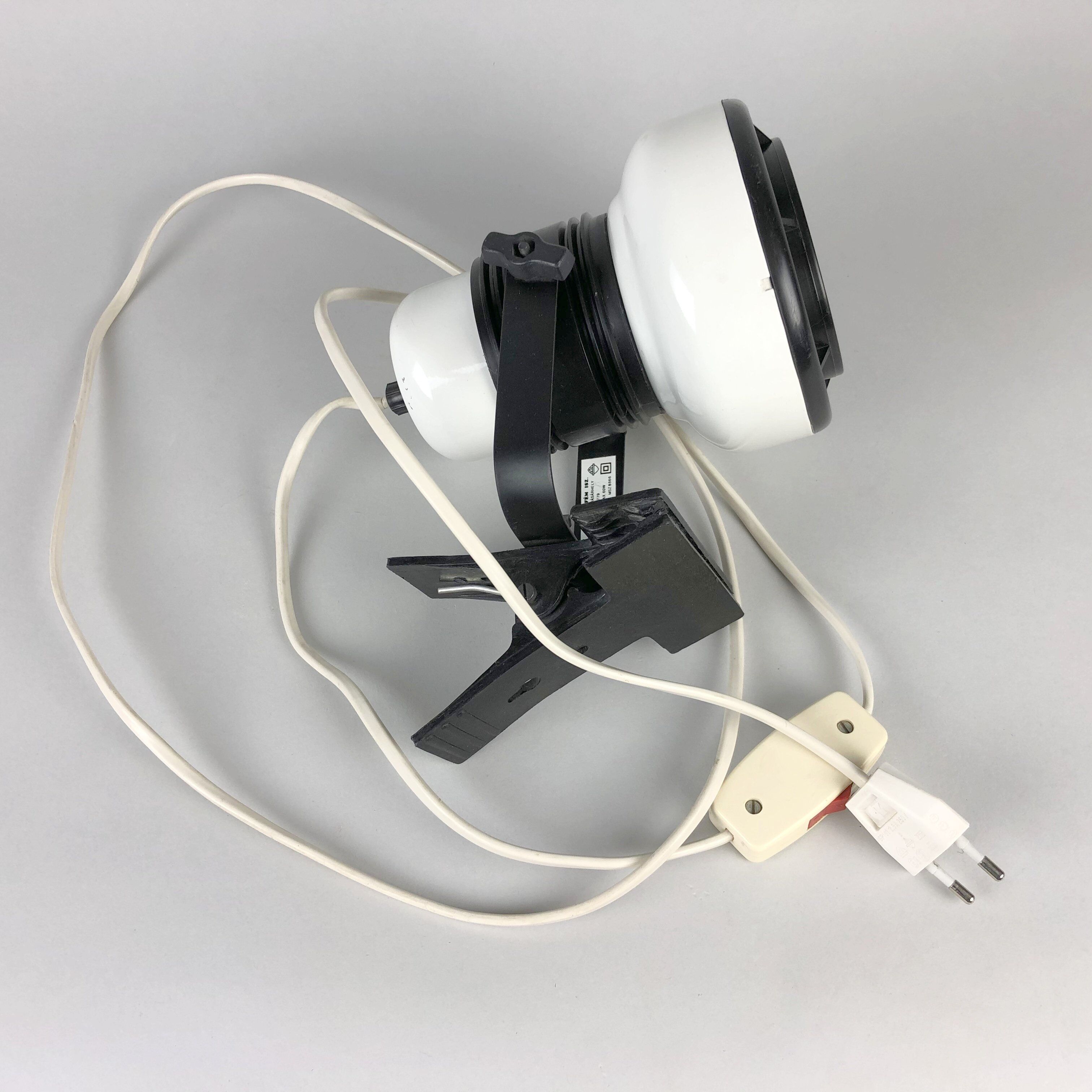 Lampe à clipser vintage, années 1970