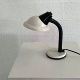 70s desk lamp in gray Aluminor