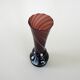 Vase en verre rubis, Danemark années 1960