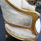 Banquette Napoléon 3 style Louis XV