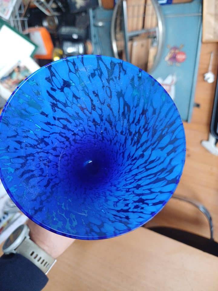 Vase en verre de Murano Carlos Moretti