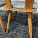 Paire de chaises bistrot scandinave des années 50-60