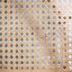Vintage armchair canned in bamboo