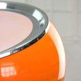Space Age Orange Flash Floor Lamp from Guzzini, 70s