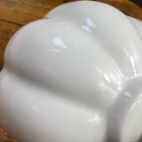 White ceramic lamp base