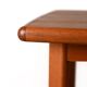 Table basse carrée en teck fabriquée au Danemark
