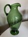 XXL glass vase pitcher from Empoli, blown, H40cm