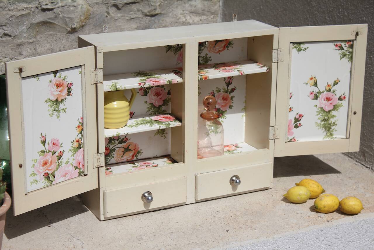 Old pharmacy cabinet