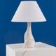 French work - free-form ceramic lamp - france, circa 1950