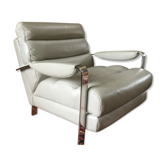 Fauteuil cuir