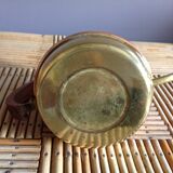 Copper and brass watering can