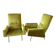 2 vintage chairs by Louis Paollozzi for Zol