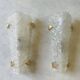 Arlus pair of Murano glass and brass wall lights
