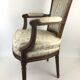 Pair of Louis XVI era convertible armchairs