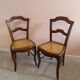 Pair of cane chairs