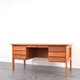Mid-Century Danish Teak Desk, 1970s.