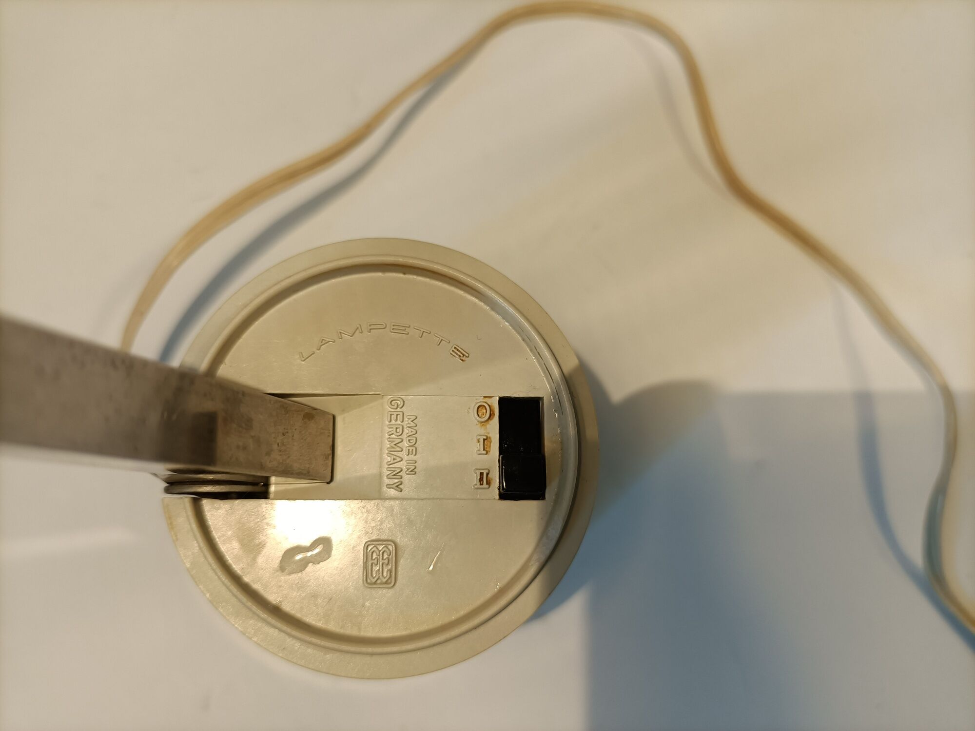 "Lampette" telescopic desk lamp made in Germany Vintage. Koch creation 1970