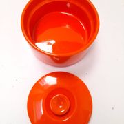 Boite en céramique orange Pino Spagnolo pour Sicart