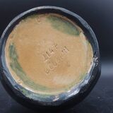 Vase, ceramic soliflore Thulin Belgium, 1920