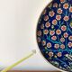 Kutahya collector's plate with Iznik Ottoman motifs