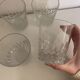 Lot de 4 verres à whisky cristal Baccarat modèle Piccadilly