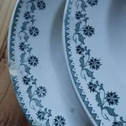 Assiettes Creuses “Georgette” Terre de Fer (6 pièces)