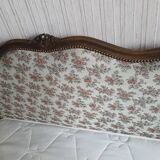 Louis XV style upholstered bed