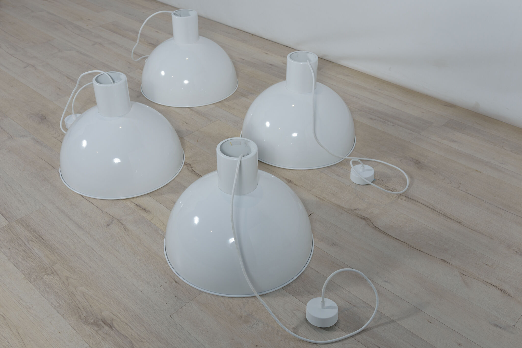 Bunker hanging lamp by Johannes Hammerborg for Fog & Menup, 1970s