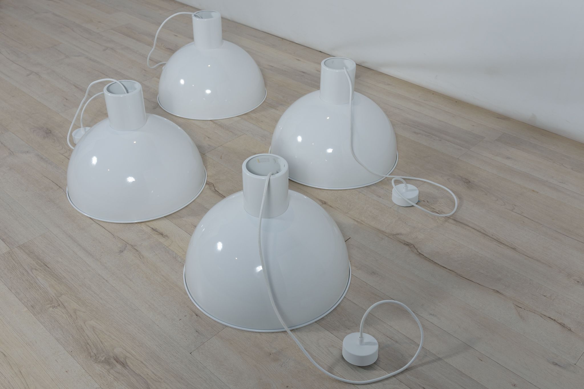 Bunker hanging lamp by Johannes Hammerborg for Fog & Menup, 1970s