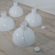 Bunker hanging lamp by Johannes Hammerborg for Fog & Menup, 1970s
