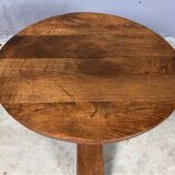 Brutalist Wabi Sabi Coffee Table Rustic Oak