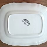 Rectangular platter, Oxford Sarreguemines model